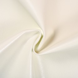 Ткань Дерматин (Кожзам) для мебели, цвет Белый (на отрез)  в Элисте