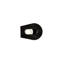 Зажим для шнура 4 мм KL цвет Чёрный + Белый (поштучно)  в Элисте