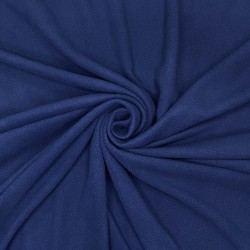 Флис Односторонний 130 гр/м2, цвет Темно-синий (на отрез)  в Элисте