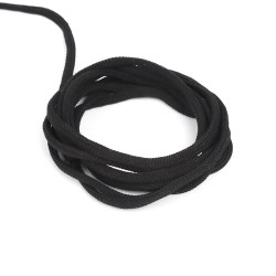 Шнур для одежды 4,5 мм, цвет Чёрный (на отрез)  в Элисте