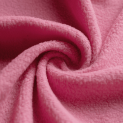 Флис Односторонний 130 гр/м2, цвет Розовый (на отрез)  в Элисте