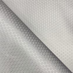 Ткань Оксфорд 300D PU Рип-Стоп СОТЫ, цвет Светло-Серый (на отрез)  в Элисте