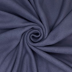 Ткань Флис Односторонний 130 гр/м2, цвет Темно-серый (на отрез)  в Элисте