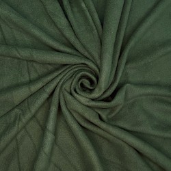 Ткань Флис Односторонний 130 гр/м2, цвет Темный хаки (на отрез)  в Элисте
