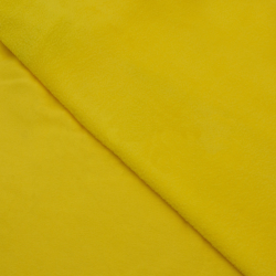 Флис Односторонний 180 гр/м2, Желтый (на отрез)  в Элисте