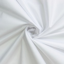 Ткань Дюспо 240Т WR PU Milky, цвет Белый (на отрез)  в Элисте