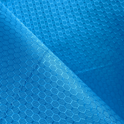 Ткань Оксфорд 300D PU Рип-Стоп СОТЫ, цвет Голубой (на отрез)  в Элисте