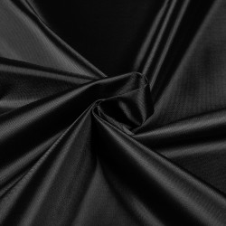 *Ткань Оксфорд 210D PU, цвет Черный (на отрез)  в Элисте