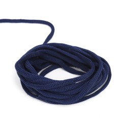 Шнур для одежды d-4.5мм, цвет Синий (на отрез)  в Элисте